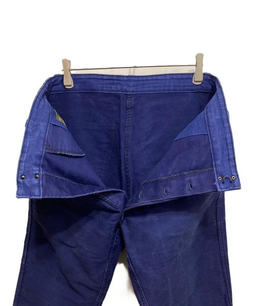 LE MONT ST MICHEL（ル・モンサンミッシェル）LE MONT ST MICHEL (ル・モンサンミッシェル) フレンチワークパンツ ネイビー サイズ:不明の古着・服飾アイテム