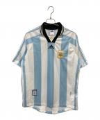 adidasアディダス）の古着「アルゼンチン代表ユニフォーム」｜ホワイト×ブルー