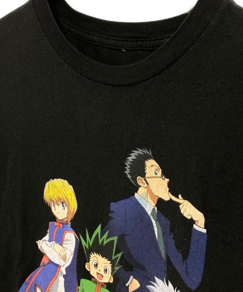 USED（ユーズド）USED (ユーズド) プリントTシャツ ブラック サイズ:LARGEの古着・服飾アイテム