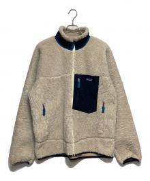 Patagonia（パタゴニア）の古着「Classic Retro-X Jacket / クラシックレトロXジャケット」｜ブルー×アイボリー