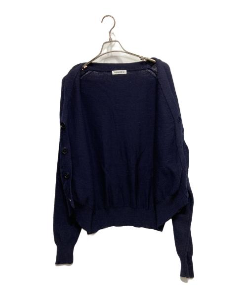 PHINGERIN（フィンガリン）PHINGERIN (フィンガリン) JOINT CARDIGAN ネイビー サイズ:Mの古着・服飾アイテム