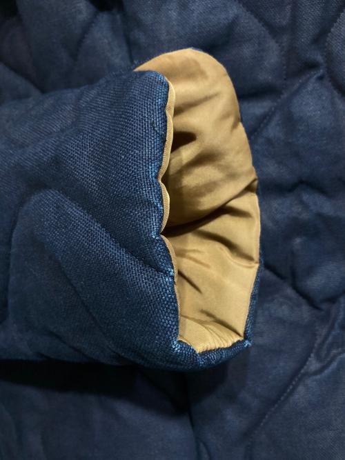 45R（フォーティファイブ・アール）45R (フォーティファイブ・アール) ローラーオックスのアニーキルトブルゾン ネイビー サイズ:★★(2)の古着・服飾アイテム