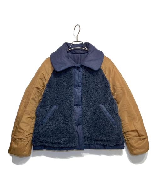 45R（フォーティファイブ・アール）45R (フォーティファイブ・アール) ローラーオックスのアニーキルトブルゾン ネイビー サイズ:★★(2)の古着・服飾アイテム