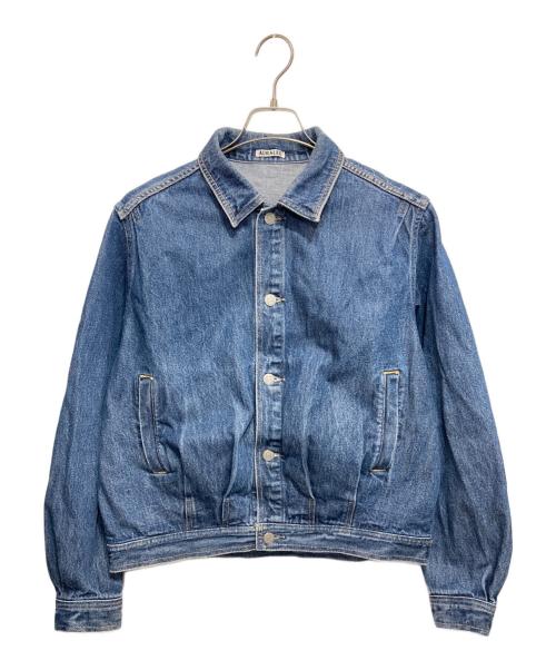 AURALEE（オーラリー）AURALEE (オーラリー) Hard Twist Denim Blouzon/ハードツイストデニムブルゾン インディゴ サイズ:3の古着・服飾アイテム