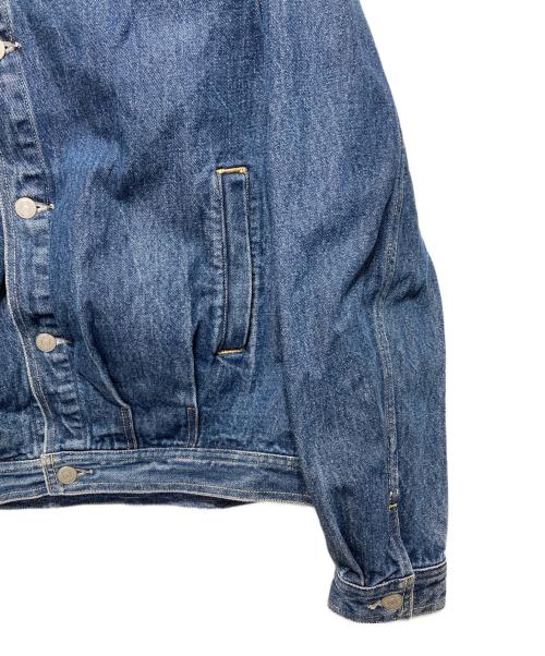 AURALEE（オーラリー）AURALEE (オーラリー) Hard Twist Denim Blouzon/ハードツイストデニムブルゾン インディゴ サイズ:3の古着・服飾アイテム