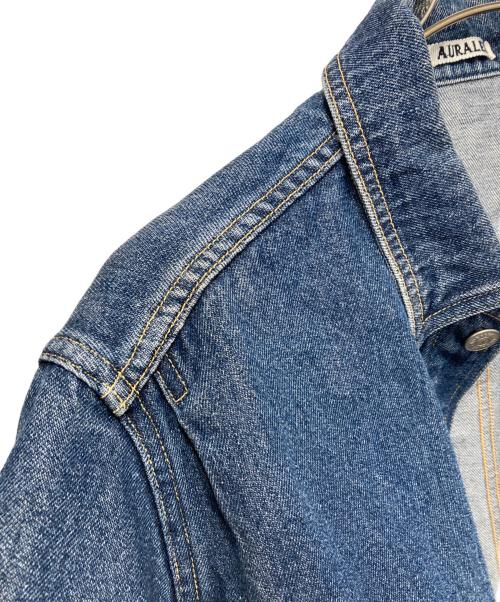 AURALEE（オーラリー）AURALEE (オーラリー) Hard Twist Denim Blouzon/ハードツイストデニムブルゾン インディゴ サイズ:3の古着・服飾アイテム