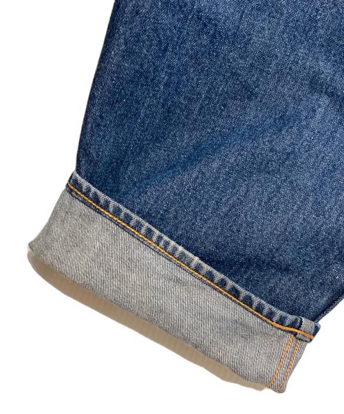 AURALEE（オーラリー）AURALEE (オーラリー) HARD TWIST DENIM WIDE PANTS/ハードツイストデニムワイドパンツ インディゴ サイズ:28の古着・服飾アイテム