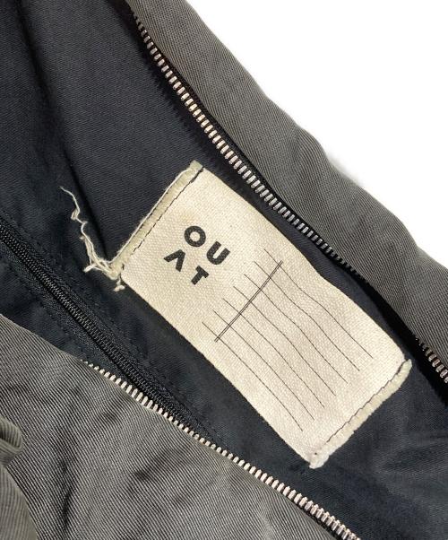 OUAT（オーユーエーティー）OUAT (オーユーエーティー) OFFICE BAG /オフィス ギャザーショルダーバッグ グレーの古着・服飾アイテム