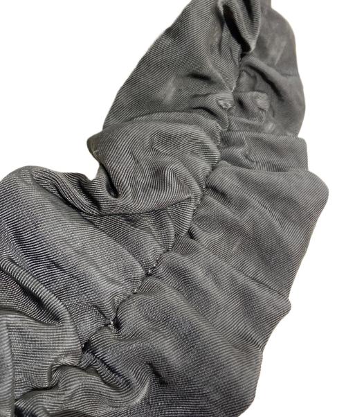 OUAT（オーユーエーティー）OUAT (オーユーエーティー) OFFICE BAG /オフィス ギャザーショルダーバッグ グレーの古着・服飾アイテム