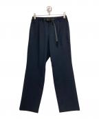 GRAMICCIグラミチ）の古着「SOLOTEXストレッチタックパンツ」｜ネイビー