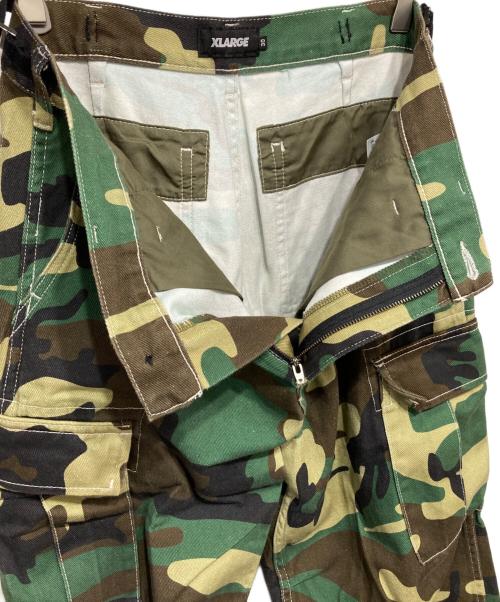 X-LARGE（エクストララージ）X-LARGE (エクストララージ) X STITCH CARGO PANTS カーキ サイズ:30inchの古着・服飾アイテム