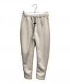 CALEEキャリー）の古着「MULTI WAY DOUBLE KNIT RELAX PANTS」｜アイボリー