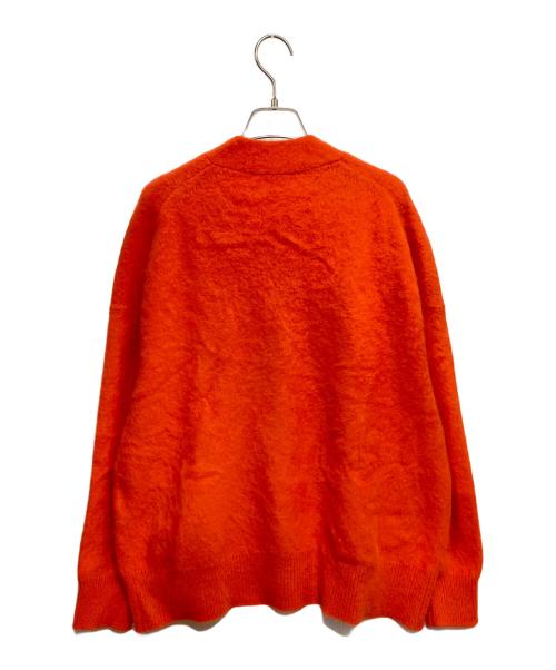 1er Arrondissement（プルミエ アロンディスモン）1er Arrondissement (プルミエ アロンディスモン) フォックスアルパカカーディガン オレンジ サイズ:-の古着・服飾アイテム