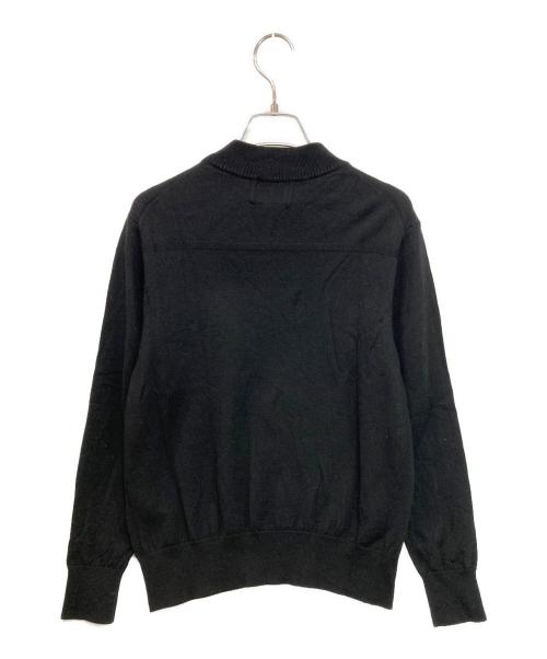 nano・universe（ナノ・ユニバース）nano・universe (ナノ・ユニバース) 「毛玉レスニット」 ファインゲージモックネック ネイビー サイズ:Sの古着・服飾アイテム