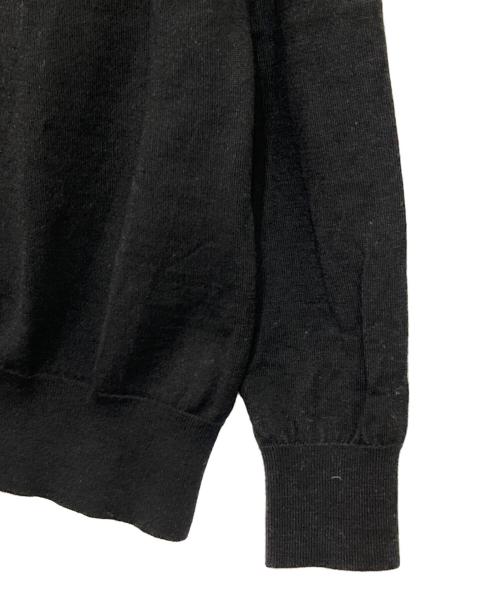 nano・universe（ナノ・ユニバース）nano・universe (ナノ・ユニバース) 「毛玉レスニット」 ファインゲージモックネック ネイビー サイズ:Sの古着・服飾アイテム