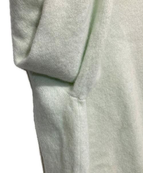 ebure（エブール）ebure (エブール) Ron Herman (ロンハーマン) 別注カシミヤニット グリーン サイズ:FREEの古着・服飾アイテム