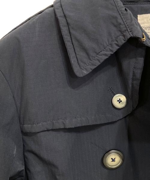 KAPTAIN SUNSHINE（キャプテンサンシャイン）KAPTAIN SUNSHINE (キャプテンサンシャイン) Padded Trench Coat ネイビー サイズ:MEDIUMの古着・服飾アイテム
