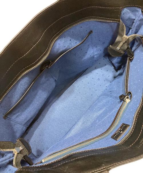 FIVEWOODS（ファイブウッズ）FIVEWOODS (ファイブウッズ) ビジネストート (Mサイズ) ブラックの古着・服飾アイテム