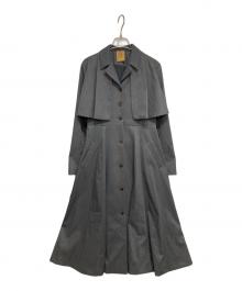 Tnewties（トゥエンティーズ）の古着「フレアスカートワンピース」｜グレー