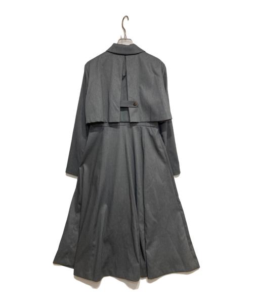 Tnewties（トゥエンティーズ）Tnewties (トゥエンティーズ) フレアスカートワンピース グレー サイズ:Sの古着・服飾アイテム