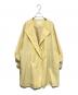 COLLAGE GALLARDAGALANTE（コラージュ ガリャルダガランテ）の古着「エアリーバルーンコート」｜イエロー