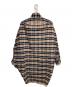 Vivienne Westwood man (ヴィヴィアン ウェストウッド マン) ビッグフランネルシャツ ネイビー×ベージュ サイズ:-：17000円