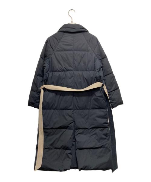 YOSOOU（ヨソオウ）YOSOOU (ヨソオウ) ショールカラーダウンコート ネイビー サイズ:2の古着・服飾アイテム