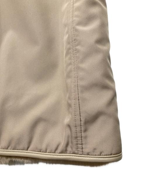 theory（セオリー）theory (セオリー) ラビットファーリバーシブルコート ベージュ サイズ:2の古着・服飾アイテム