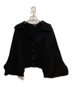 LOUIS VUITTONルイ ヴィトン）の古着「ドルマンカーディガン」｜ブラック