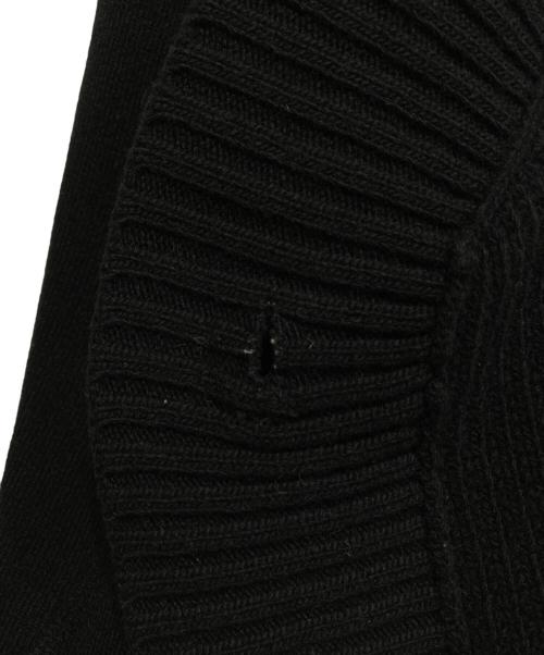 LOUIS VUITTON（ルイ ヴィトン）LOUIS VUITTON (ルイ ヴィトン) ドルマンカーディガン ブラック サイズ:Lの古着・服飾アイテム