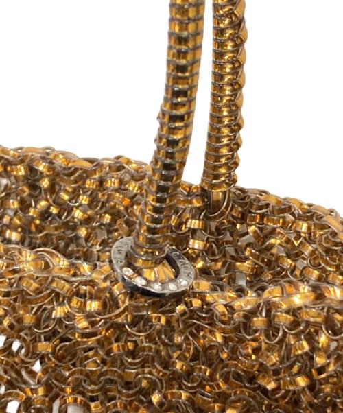 ANTEPRIMA（アンテプリマ）ANTEPRIMA (アンテプリマ) ワイヤーバッグ ゴールドの古着・服飾アイテム