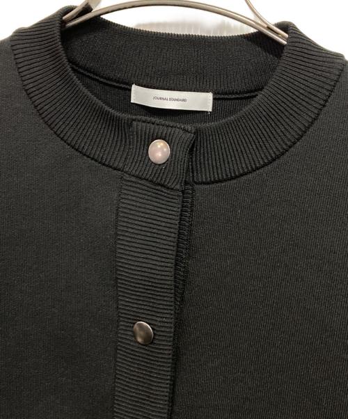 JOURNAL STANDARD（ジャーナルスタンダード）JOURNAL STANDARD (ジャーナルスタンダード) ウォッシャブルバナナスリーブカーディガン ブラック サイズ:-の古着・服飾アイテム