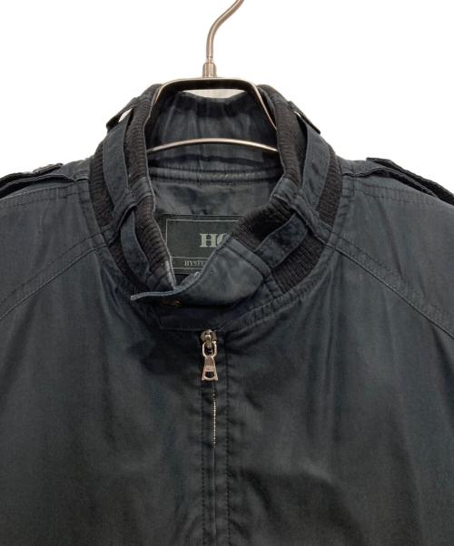 Hysteric Glamour（ヒステリックグラマー）Hysteric Glamour (ヒステリックグラマー) ヒスガール ジップアップジャケット ブラック サイズ:Mの古着・服飾アイテム