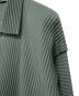 中古・古着 HOMME PLISSE ISSEY MIYAKE (オム プリッセ イッセイ ミヤケ) プリーツイージーコーチジャケット グリーン サイズ:3：20000円