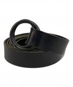 s'yteサイト）の古着「レザーベルト」｜ブラック