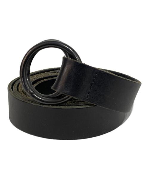 s'yte（サイト）s'yte (サイト) レザーベルト ブラックの古着・服飾アイテム