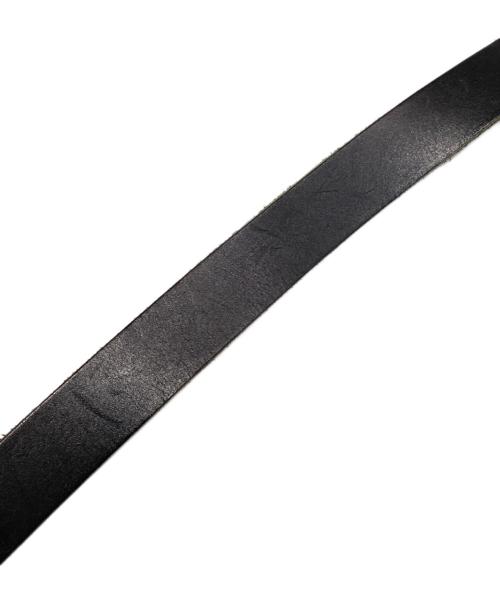 s'yte（サイト）s'yte (サイト) レザーベルト ブラックの古着・服飾アイテム