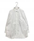 INDIVIDUALIZED SHIRTS×FRAMeWORKインディビジュアライズドシャツ×フレームワーク）の古着「ロングスリーブシャツ」｜ホワイト