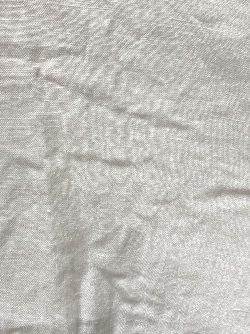 INDIVIDUALIZED SHIRTS（インディビジュアライズドシャツ）INDIVIDUALIZED SHIRTS (インディビジュアライズドシャツ) リネンロングスリーブシャツ ホワイト サイズ:-の古着・服飾アイテム