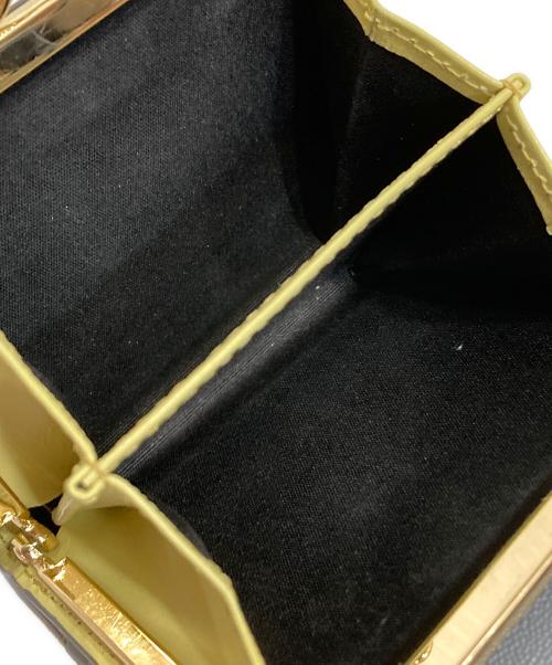 PAUL SMITH（ポールスミス）Paul Smith (ポールスミス) ラブレターがま口3つ折りウォレット イエロー×スカイブルーの古着・服飾アイテム