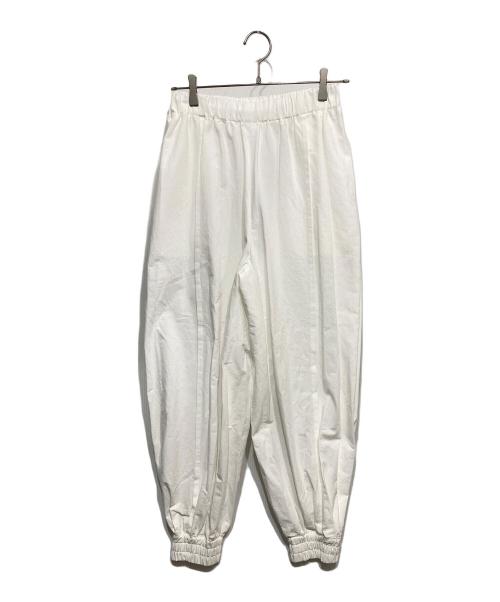 LOHEN（ローヘン）LOHEN (ローヘン) ハイカウント バルーンパンツ ホワイト サイズ:36の古着・服飾アイテム