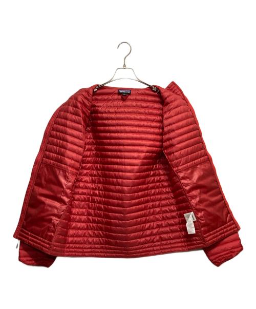 Patagonia（パタゴニア）Patagonia (パタゴニア) ジップアップダウンジャケット レッド サイズ:Sの古着・服飾アイテム