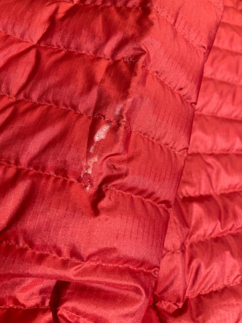 Patagonia（パタゴニア）Patagonia (パタゴニア) ジップアップダウンジャケット レッド サイズ:Sの古着・服飾アイテム