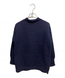 LeTricoteur（ル トリコチュール）の古着「ガンジーセーター」｜ネイビー