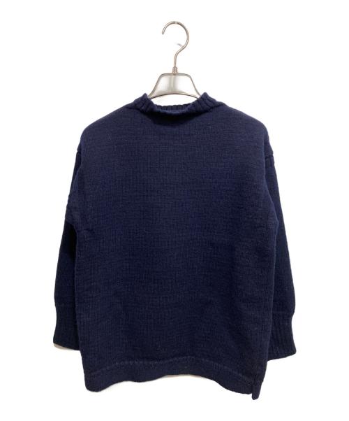 LeTricoteur（ル トリコチュール）LeTricoteur (ル トリコチュール) ガンジーセーター ネイビー サイズ:表記無しの古着・服飾アイテム