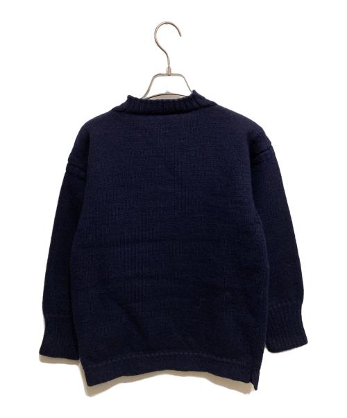 LeTricoteur（ル トリコチュール）LeTricoteur (ル トリコチュール) ガンジーセーター ネイビー サイズ:表記無しの古着・服飾アイテム