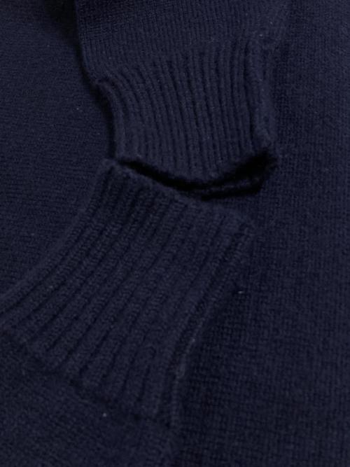 LeTricoteur（ル トリコチュール）LeTricoteur (ル トリコチュール) ガンジーセーター ネイビー サイズ:表記無しの古着・服飾アイテム