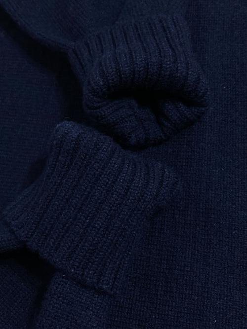LeTricoteur（ル トリコチュール）LeTricoteur (ル トリコチュール) ガンジーセーター ネイビー サイズ:表記無しの古着・服飾アイテム