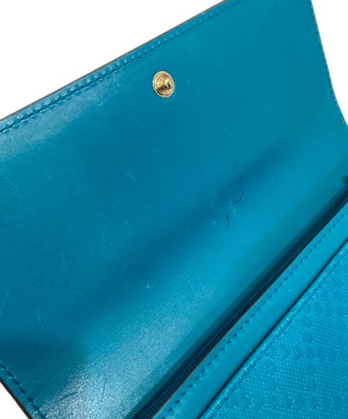 GUCCI（グッチ）GUCCI (グッチ) ディアマンテウォレット ブルーの古着・服飾アイテム