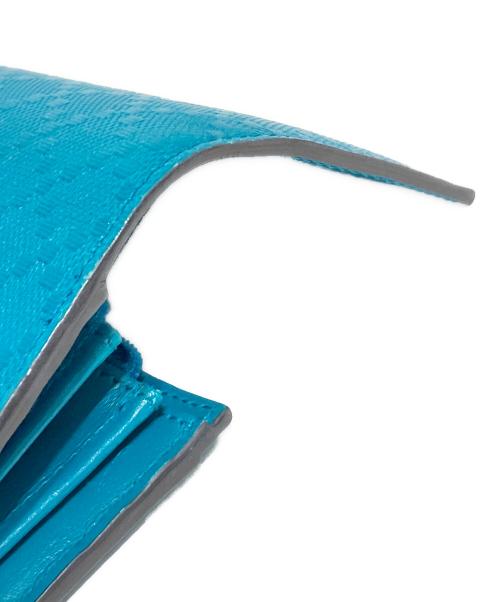 GUCCI（グッチ）GUCCI (グッチ) ディアマンテウォレット ブルーの古着・服飾アイテム